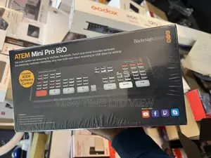 Blackmagic Design Atem Mini Pro Iso Hdmi Video Switcher