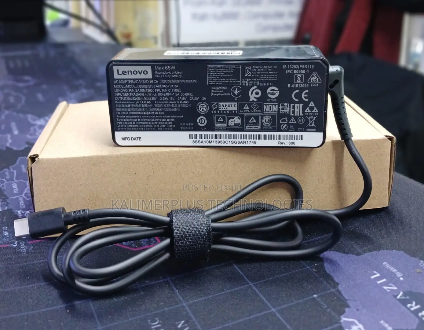 Hp Usb-C Type C Square Power Adapter 65w