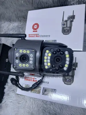 4g Simcard Camera V380 App Dual Lens PTZ