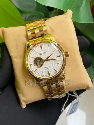 Gold Seiko Presage Automatic Watch Seiko Gold Automatic