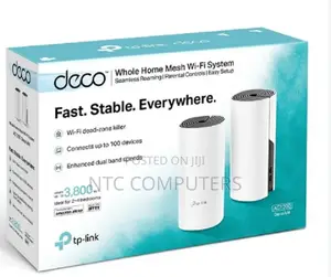 Tp-Link Deco M4 Ac1200 Whole Home Mesh Wi-Fi System (2 Pack)