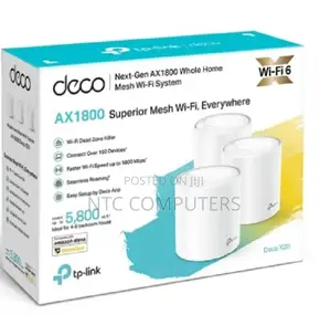Tp-Link Deco X20 Ax1800 Whole Home Mesh Wifi 6 System
