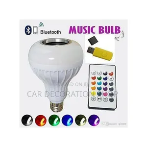 7w Led Music Light Smart RGB Bluetooth Music Speaker Bulb