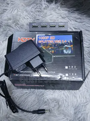 New 1 X 4 Hdmi-Compatible Splitter Converter 1 in 4 Out