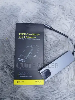 Usb Hub Type-C to HDTV 5 in 1 Adapter