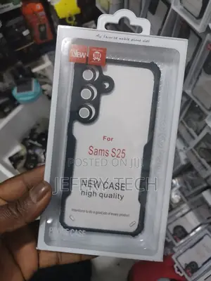 Samsung Galaxy S25 Transparent Case Official Soft Tpu Back