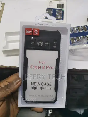 Google Pixel 8 Pro Shockproof Transparent Pc Tpu Bumper Mil