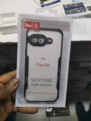 Google Pixel 9a Shockproof With Polycarbonate Clear Cover