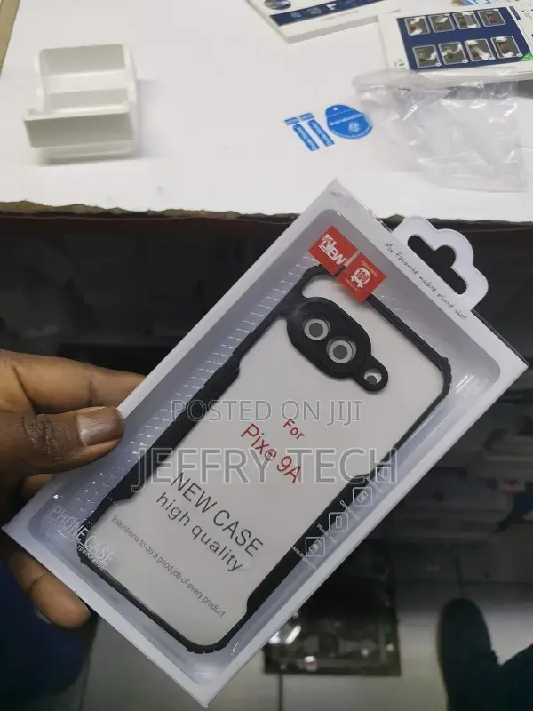 Google Pixel 9a Shockproof With Polycarbonate Clear Cover
