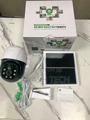 Solar CCTV Camera Single Lence 4g Rotating Camera
