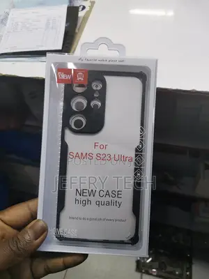Nt Ipaky Back Case for Sam S23 Ultra (Black)