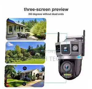 2mp Ac Camera PTZ 4g 1080p V380 Pro Dual CCTV