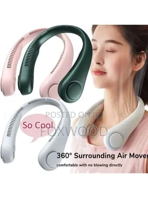 Portable Neck Fan Rechargeable (Usb)