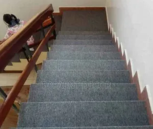 Delta Dark Grey Staircase Wall to Wall Carpets