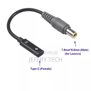 Usb Type C Female to 7.9*5.5mm Pd Charger Cable for Lenovo