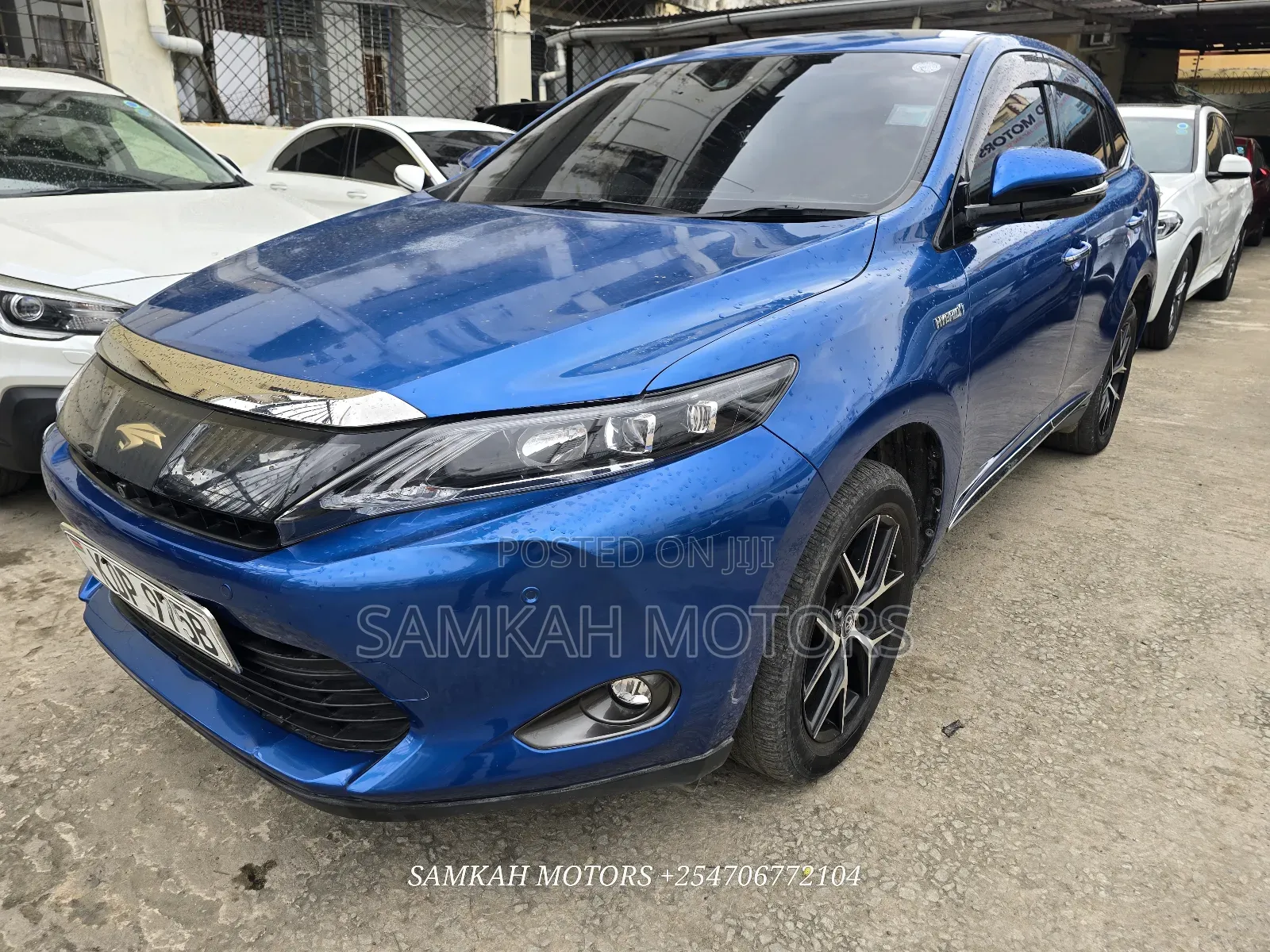 Toyota Harrier 2016 Blue