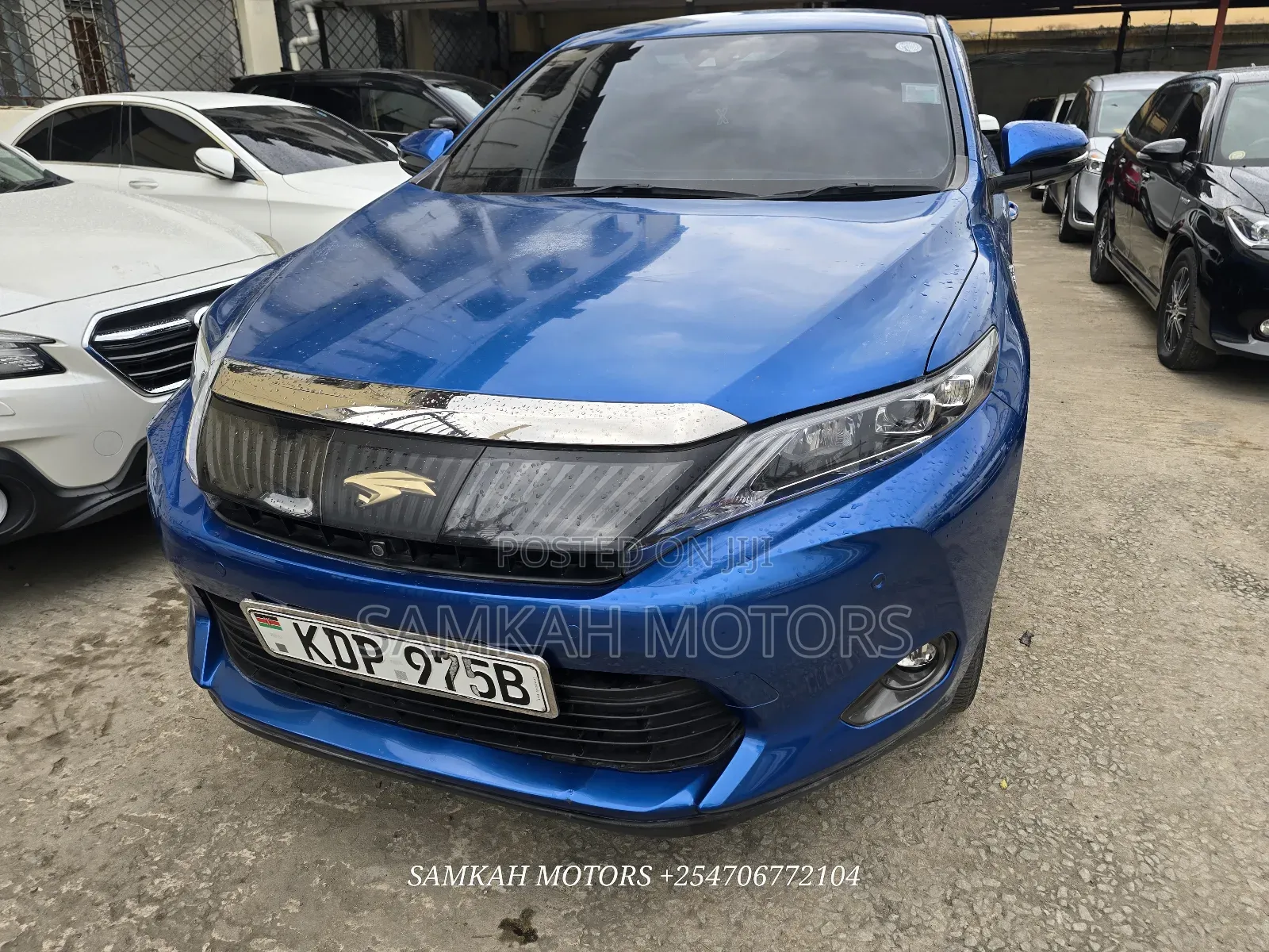 Toyota Harrier 2016 Blue