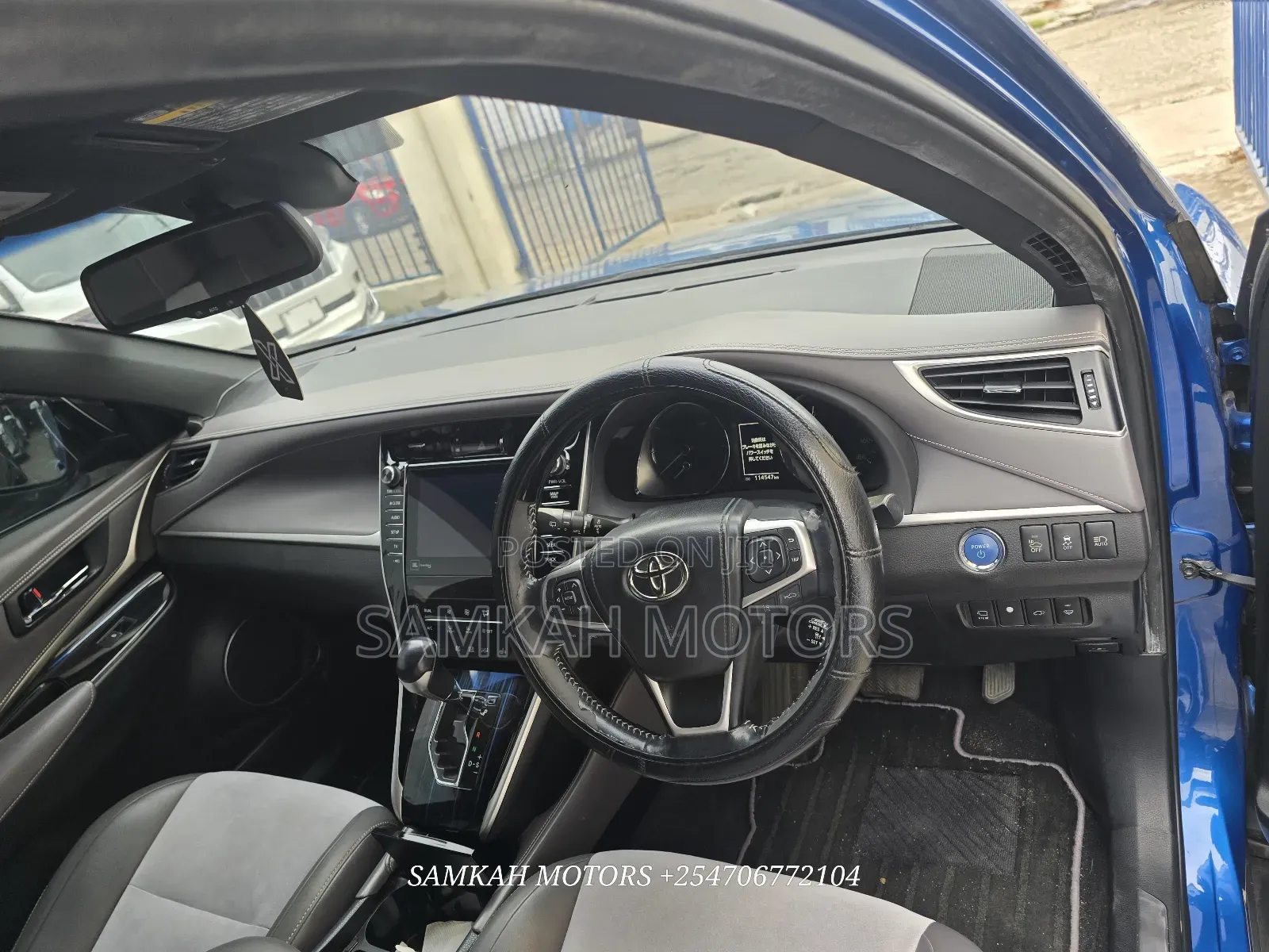Toyota Harrier 2016 Blue