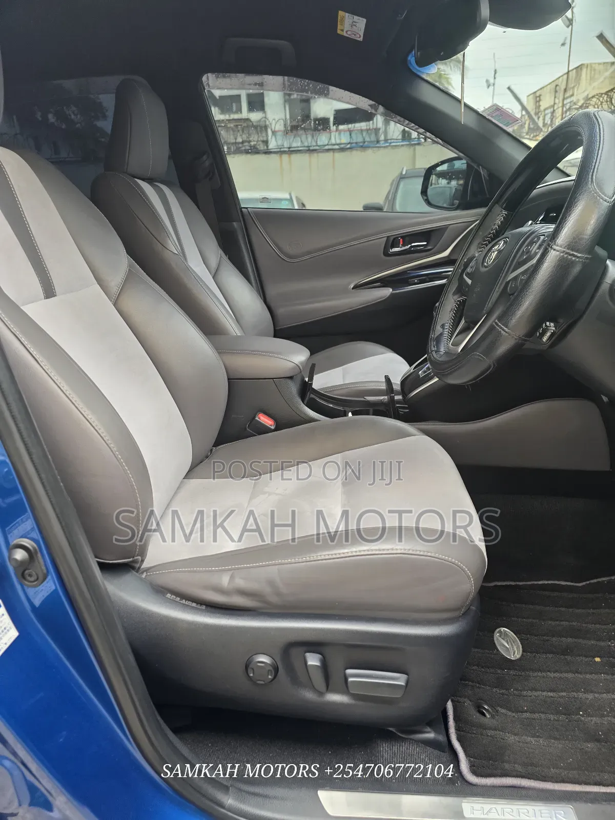 Toyota Harrier 2016 Blue