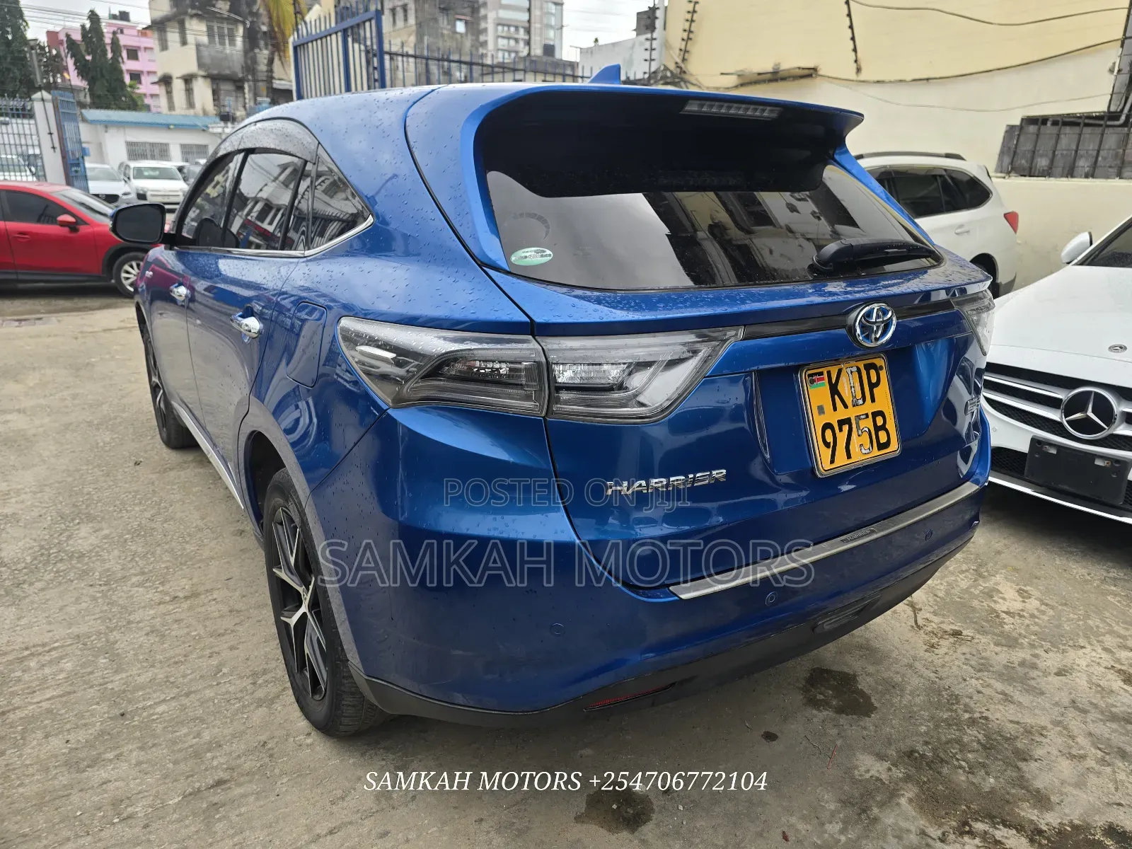Toyota Harrier 2016 Blue