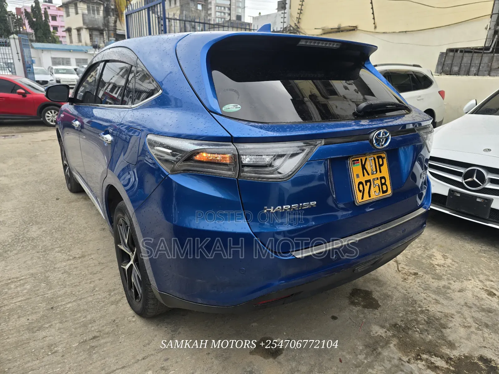 Toyota Harrier 2016 Blue