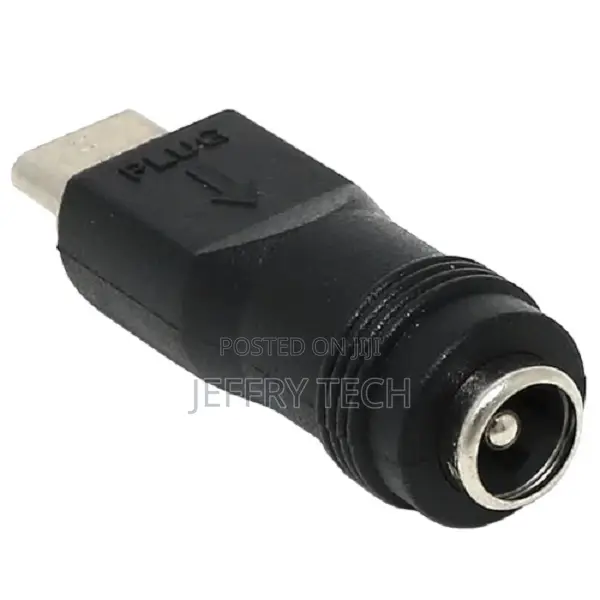 Dc Jack 2155 to Usb Type-C Converter