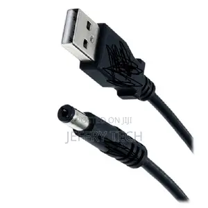 Usb to Power Jack 2.1/5.5mm Cable 1m