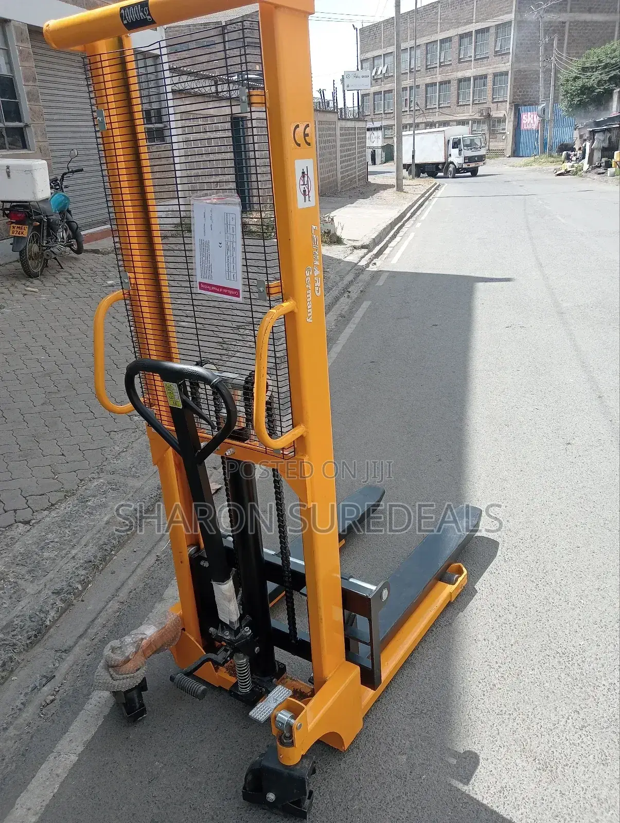Lenhard Hydraulic Stacker Manual/2000kgs