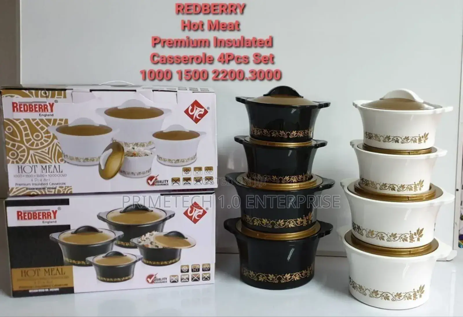 Redberry 4pcs Premium Range Hotpots