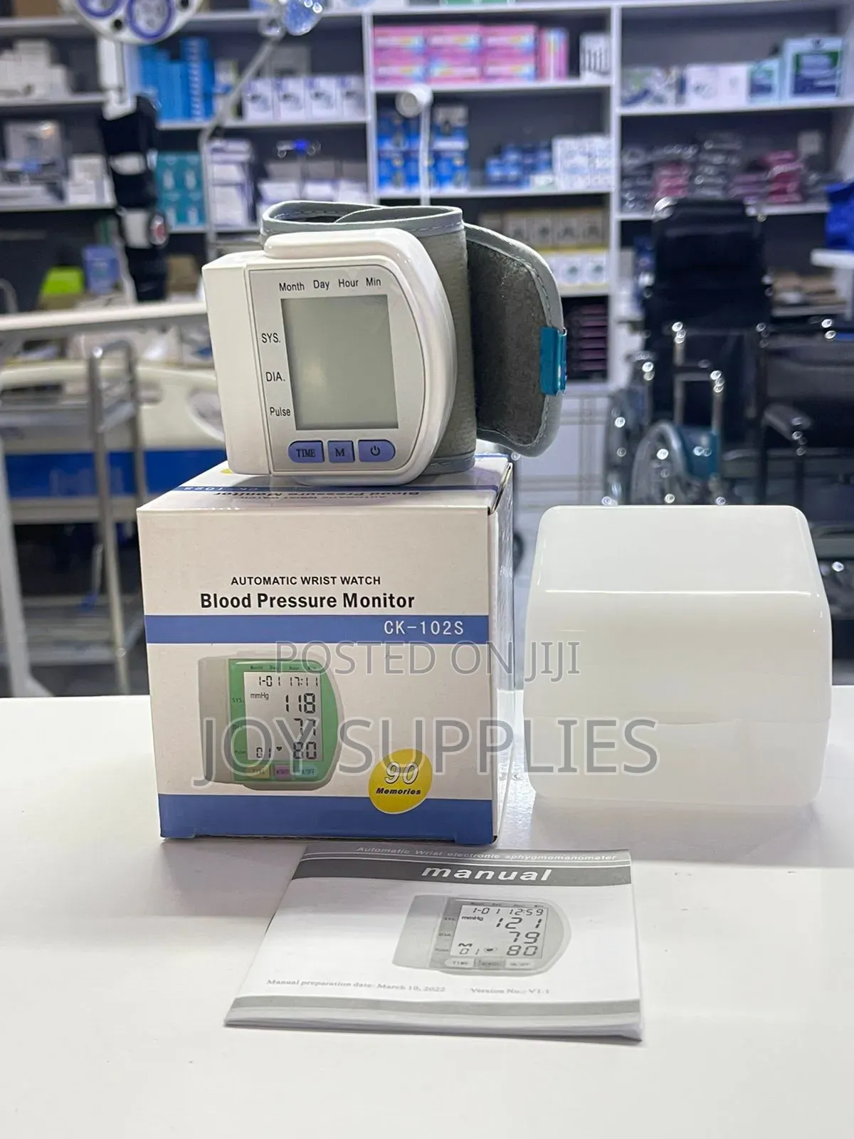 Wrist Blood Pressure Machine
