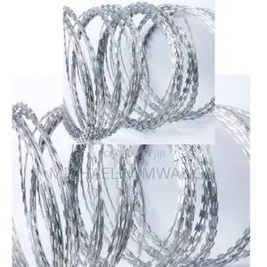 730mm Diameter Razor Wire Roll, 7.5m Long