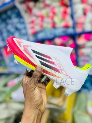 New Adidas F50+ Laceless Soccer Football Boots- Pure Victory