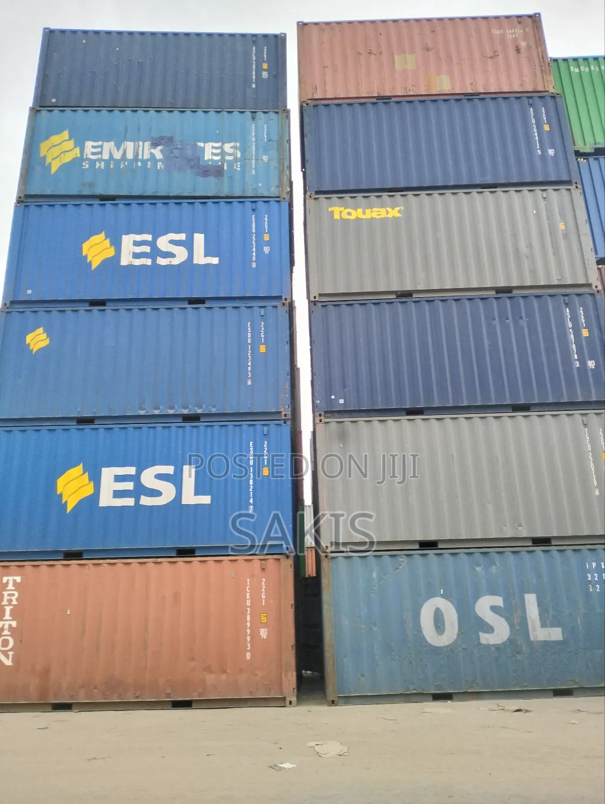 20ft Shipping Containers With Ready Documents