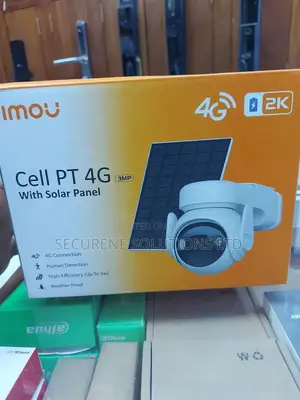 Imou Cell Pt 4g / Wifi Security Camera With a Solar Panel.