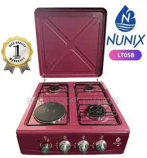 New Model Nunix Table Top Cooker 3 Gas° 