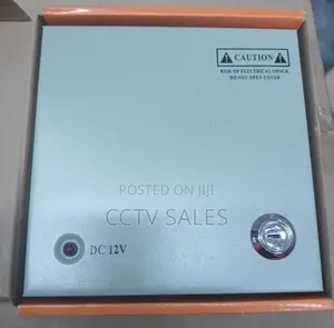 CCTV Power Supply Unit 12v 5a Amps Closed