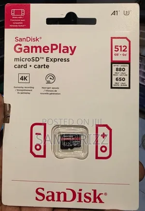 Nintendo Switch 2 512gb Memory Card