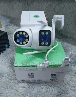 Outdoor Security Camera Icsee Wi-Fi Duo Lens Duo View