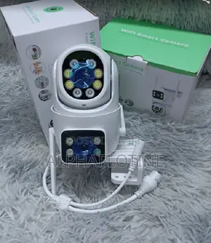 ICSEE AC Powered Camera Wifi Dual Lens PTZ 4mp-Camera CCTV