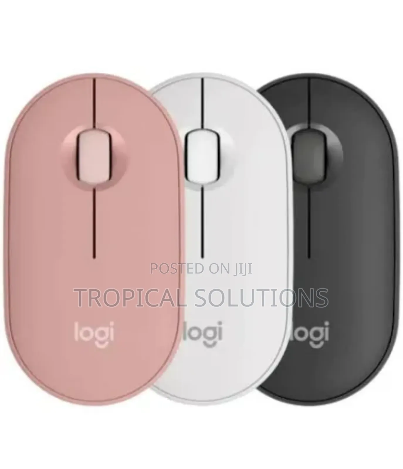 Logitech M350s Pebble 2 Bluetooth Mouse Graphite,White,Rose
