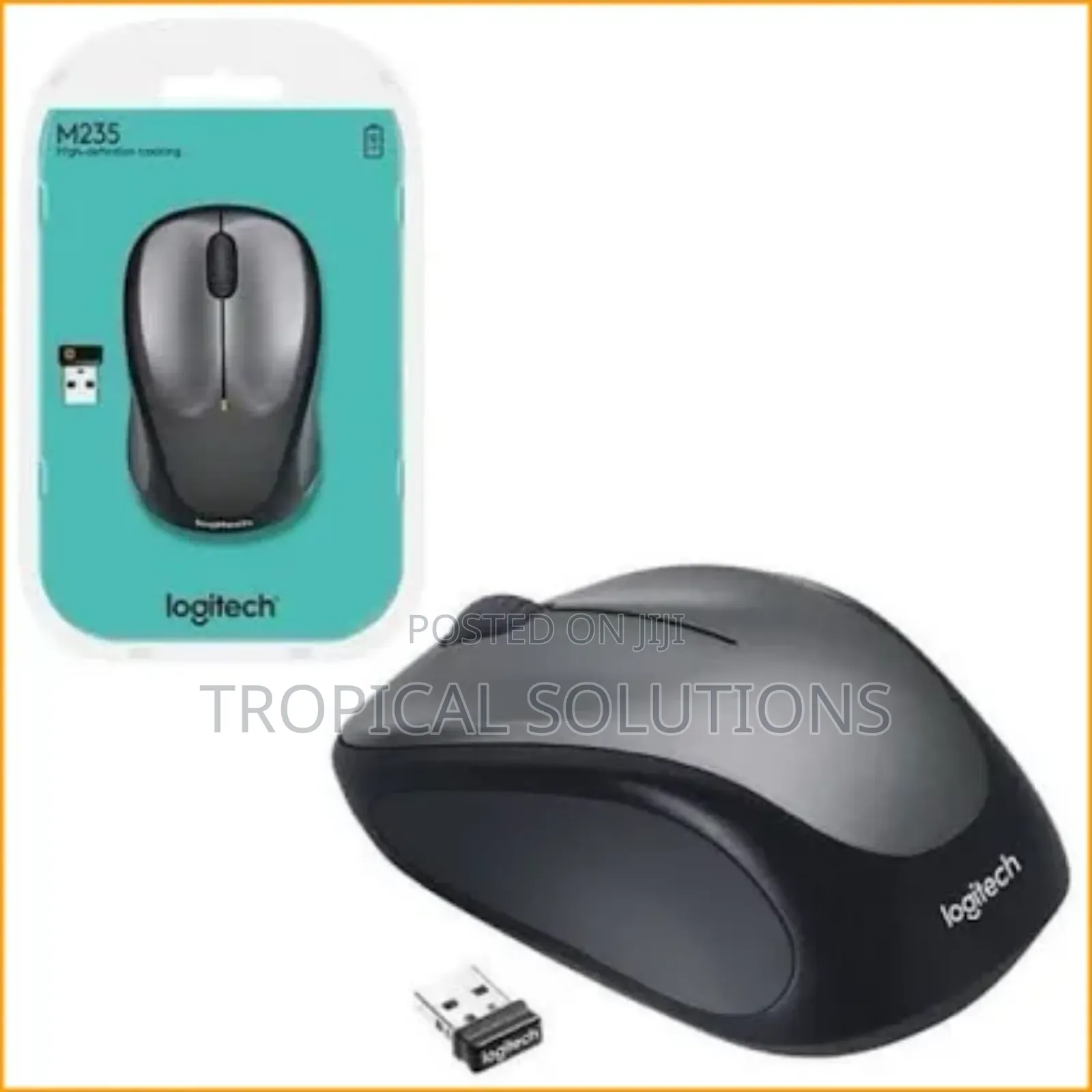 Logitech M235 Wireless Mouse Grey,