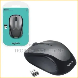 Logitech M235 Wireless Mouse Grey,