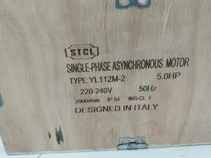 STCL Electric Motor 5hp Low Speed Single Phase