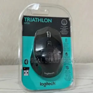 Logitech M720 Mouse Wireless Black Triathlon