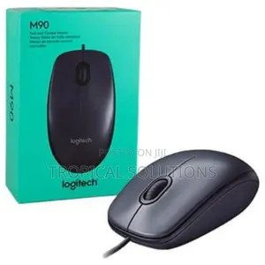 Logitech M90 Corded Mouse Black
