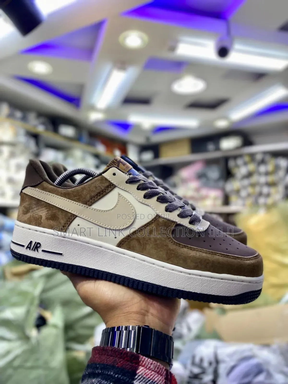 Nike Airforce 1 Brown 
Quality