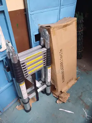 7.4m Telescopic Aluminum Ladder Double(3.7+3.7m)
