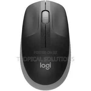 Logitech M191 Wireless Full Size Mouse Mid Grey M191