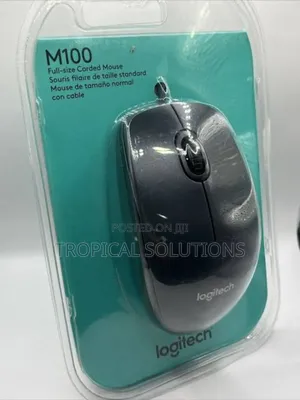 Logitech M100 Mouse Black// Logitech M100
