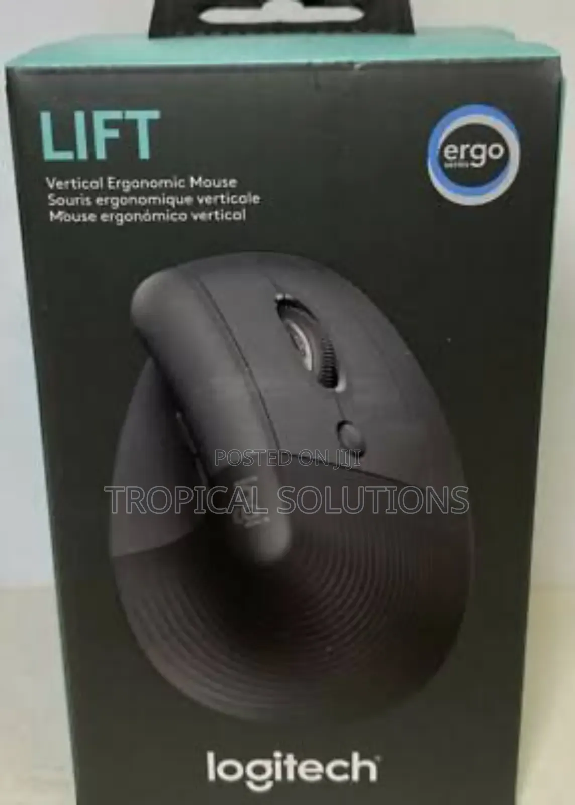 Logitech Lift Vertical Ergonomic Mouse Graphite